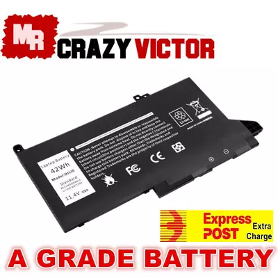 Replacement Battery For Dell Latitude 7490 7480 7390 7380 7290 7280 DJ1J0 F3YGT • $49.95