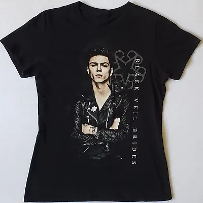 $13 • Buy BLACK VEIL BRIDES Andy Biersack Junior Size Black T-Shirt