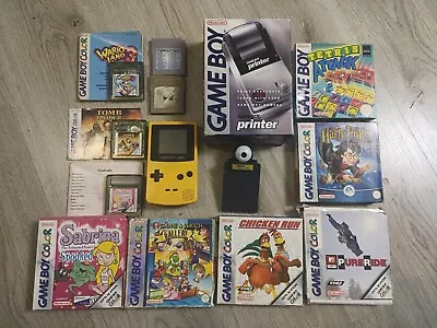 Gameboy Colour Inc Printer Camera & Games • £150