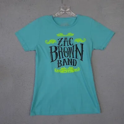 Zac Brown Band Shirt Womens Large 2013 Fall Southern Ground Lucy Justice Goods • $12
