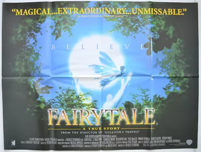 FAIRYTALE - A TRUE STORY (1997) Original Cinema Quad Film Poster - Paul McGann • £5