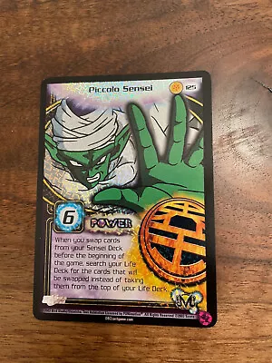 DBZ CCG Piccolo Sensei Foil Ultra Rare UR Limited #125 • $190