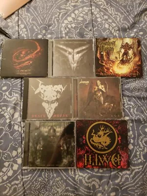 Fear Factory Malevolent Creation Venom Dimmu Borgir Six Feet Under Metal CD Lot • $32