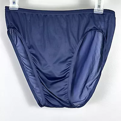 Vintage Covington Sears Men's Medium 32-34 100% Nylon Brief Underwear Blue Thin • $29.99