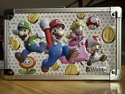 Vaultz Super Mario Design Locking Pencil Supply Storage Box  With Key • $10