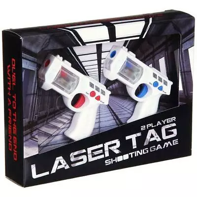 £14.99 • Buy Laser Tag 2 Player Lazer Combat Space Blaster Mini Toy Guns Game With Sound FX