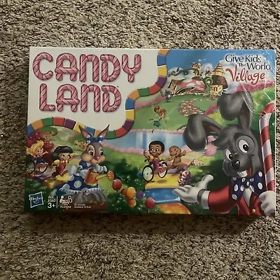 NEW HASBRO CANDYLAND BOARD GAME 2017 VILLAGE EDITION NIP Give Kids The World NIB • $28