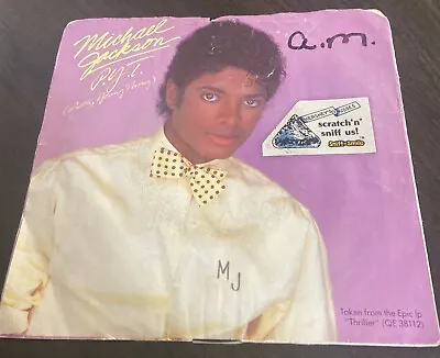 Michael Jackson P.Y.T. 45 RPM Vinyl Record • $5