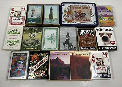 Lot Of 14 Packs Of Vintage Playing Cards • $14.99