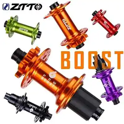 ZTTO 32 Holes Boost Bike Hub MTB 12x148 15x110 Thru Axle Bicycle XD HG Cassette • $68.64