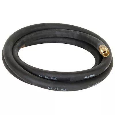 Fill-Rite Frh07512 Fuel Hose 3/4 In X 12 Ft Neoprene Brass 3/4 In Mnpt X • $28.99