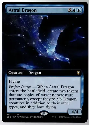 Astral Dragon 613 Extended Art Rare Baldur's Gate Magic TCG NM • $8.99