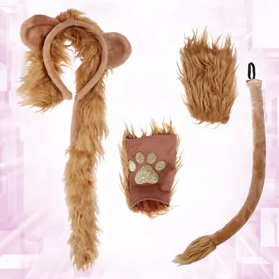 £11.73 • Buy 1 Set Of Costumes Props Photo Prop Kids Lion Dress Up