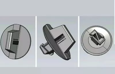 $11.49 • Buy 1987-1991 Ford Bronco F150 F250 F350 Fuse Panel Clips 4 Qty. 3D Printed