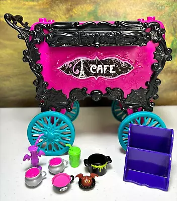 Monster High Scaris City Of Frights Cafe Cart Replacement Extra Accessories • $12