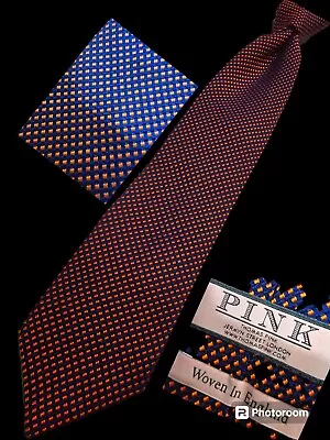 Thomas Pink New Arrival Uk  Woven  Silk Necktie Nwt $135 • $45