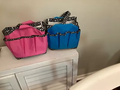 $10 • Buy 2 Pink And Blue Art Supplies Carrying Case