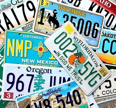 Real License Plate. All Usa States. Great Condition & Price Auto Car Tag Vehicle • $3.99