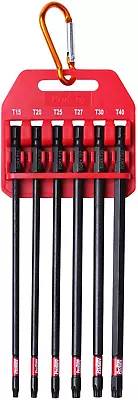 Long Impact Bit Set T15-T40 TORX 6-Inch Length 6-PieceIndustrial Strength 1 • $25.34