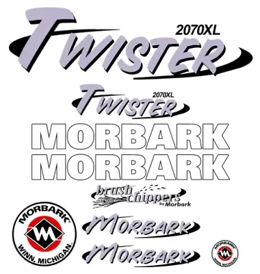 Morbark 2070xl Wood Chipper Replacement Logo Decal Kit • $149.95