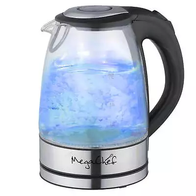 1.7Lt. Glass And Stainless Steel Electric Tea Kettle • $19.26