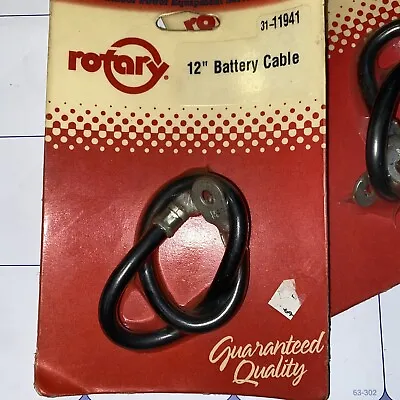 6 Gauge 12  Battery Cable Black With Copper Wire For Lawnmower By Rotary • $9.99