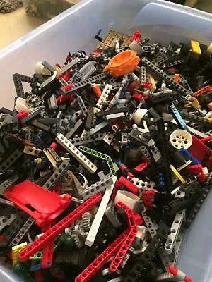 1KG LEGO (x850pc's) 100% TECHNIC BUILDING PACKS - BULK LOT - LEARN BUILD CREATE! • $89