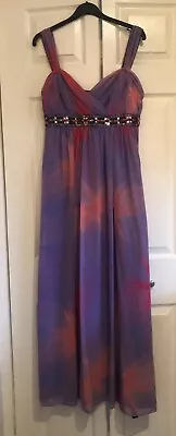 £32.99 • Buy Butterfly By Matthew Williamson Formal Maxi Dress Size 10 BNWT