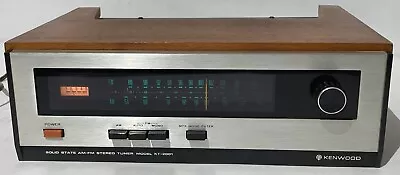 Kenwood KT-2001 Solid State AM/FM Stereo Tuner - Tested • $59.99