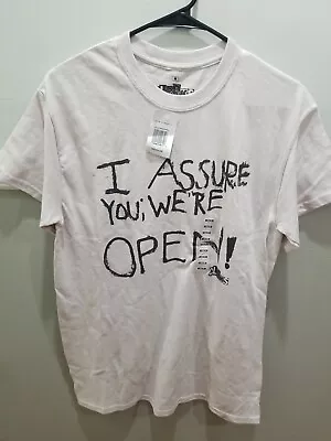 Clerks Movie   I Assure You We're Open   Men's T-shirt Size M New With Tags • $18.99