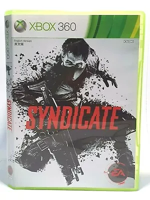 Syndicate Microsoft XBOX 360 Video Game NTSC-J English Version ***RARE • $99