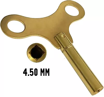 Radiator Brass Bleed Bleeding Key Keys Venting Air Valve - 4.5mm / 4.5 Mm • £4.89