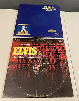 Elvis Presley Vinyl Records Lot Memphis Rare Commemorative Album Record Limited • $4.99