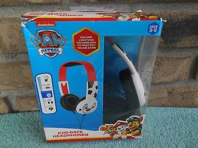 New SPIN MASTER Opened Box Nickelodeon Paw Patrol Marshall Kid Safe Headphones • $4.95