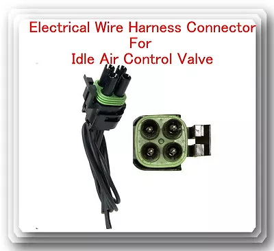  IAC Idle Air Control Valve Harness Connector Repair Harness 85-93 TPI LT1  • $12.99