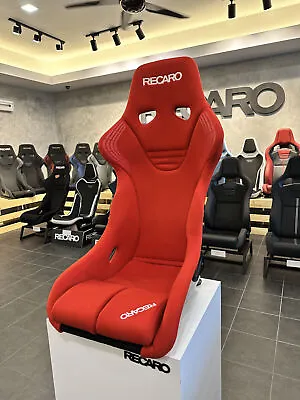 RECARO RS-GS RED Made In JAPAN With VALID FIA [81-081.67.868-0] FREE SHIPPING • $4307.60