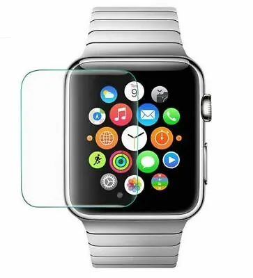 $4.99 • Buy For Apple Watch IWatch 3 4 5 6 SE 38/40/42/44mm Tempered Glass Screen Protector