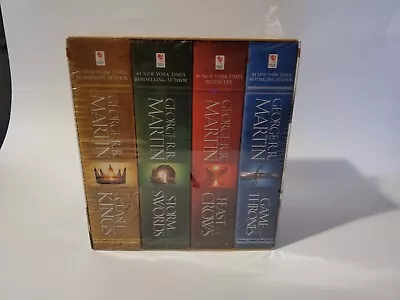 Game Of Thrones A Song Of Ice And Fire By George R.R. Martin 4 Books Box Set  • $24.99
