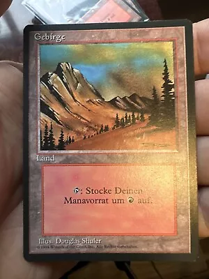 10x German Fbb Mountain • Pack Fresh • NM • Basic Land Mtg • $30