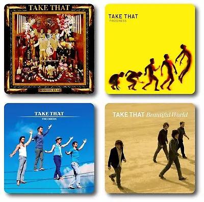 Take That 4 Piece Coaster Sets • £9.50