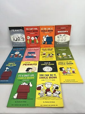 14 Vintage  A New Peanuts Book  Charlie Brown & Snoopy Books Charles M. Schulz • $80
