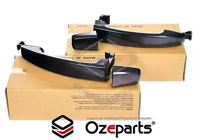 Pair Of LH+RH REAR OUTER Door Handle Black For Holden Captiva 2006~2018 • $63.36