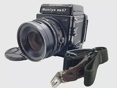 [EXC+5] Mamiya RB67 Pro S Camera + Sekor C 90mm F3.8 Lens + 120 FilmBack + Strap • $379.99