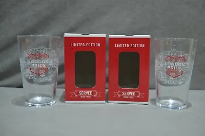 2x Fuller's London Pride Served With Pride Limited Edition Pint Glass Box CE M20 • £19.99