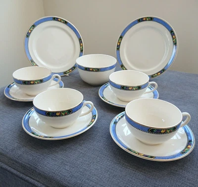 £28 • Buy Beautiful Soho Pottery  Orchard , Part Tea Set, Ambassador Ware England
