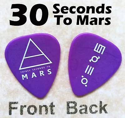 30 Seconds To Mars Rock Band Novelty Signature Guitar Pick (W1-2372) • $2.97