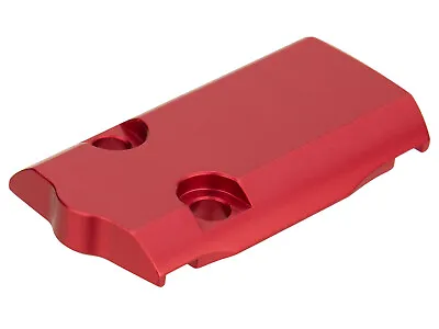 For S&W Shield Plus Optic Ready Cut Slide Cover Plate 9mm Laser Engraved Red • $21.99