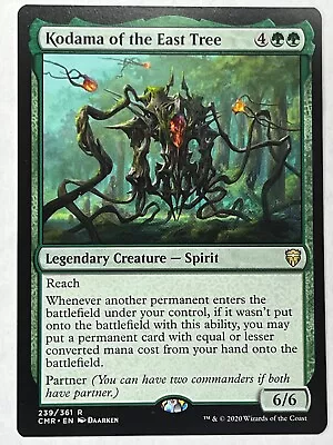 MTG 1X Kodama Of The East Tree X1 Commander Legends Magic - NM/MT • $5.50