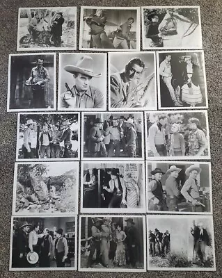 16 Vintage Photos Of John Wayne 8  X 10  Nice B/W Hollywood Publicity Prints • $24.99