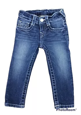 True Religion Jeans Casey Denim Blue Five Pocket Girls 2 * • $13.50